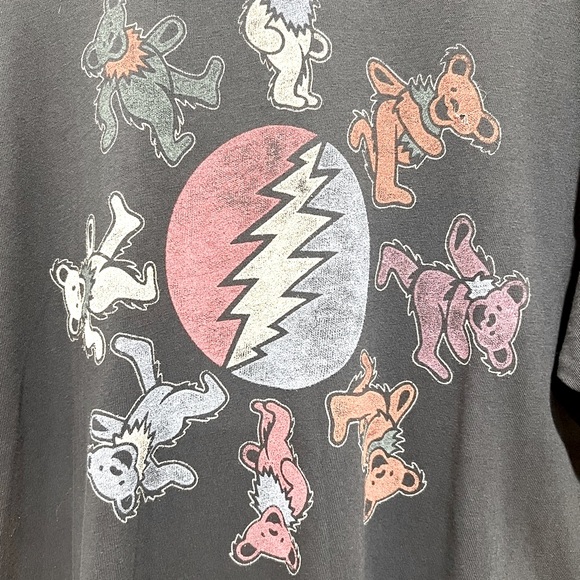 Free People Grateful Dead Bears Tee Shirt Dress - Picture 9 of 10